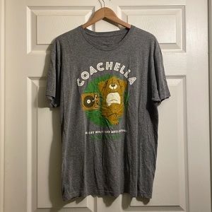 Gray Coachella Graphic T-Shirt Size XL